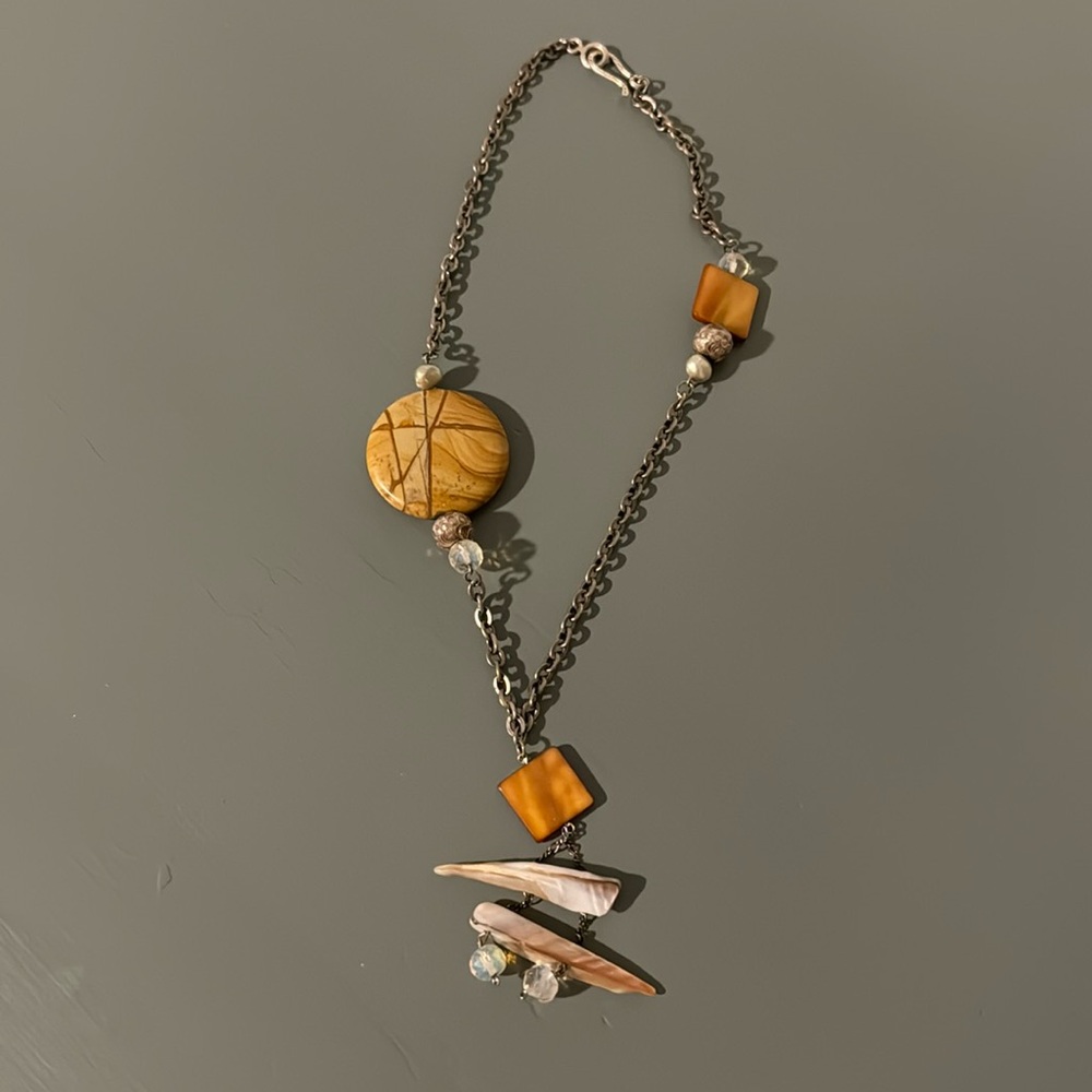 Cool stone necklace